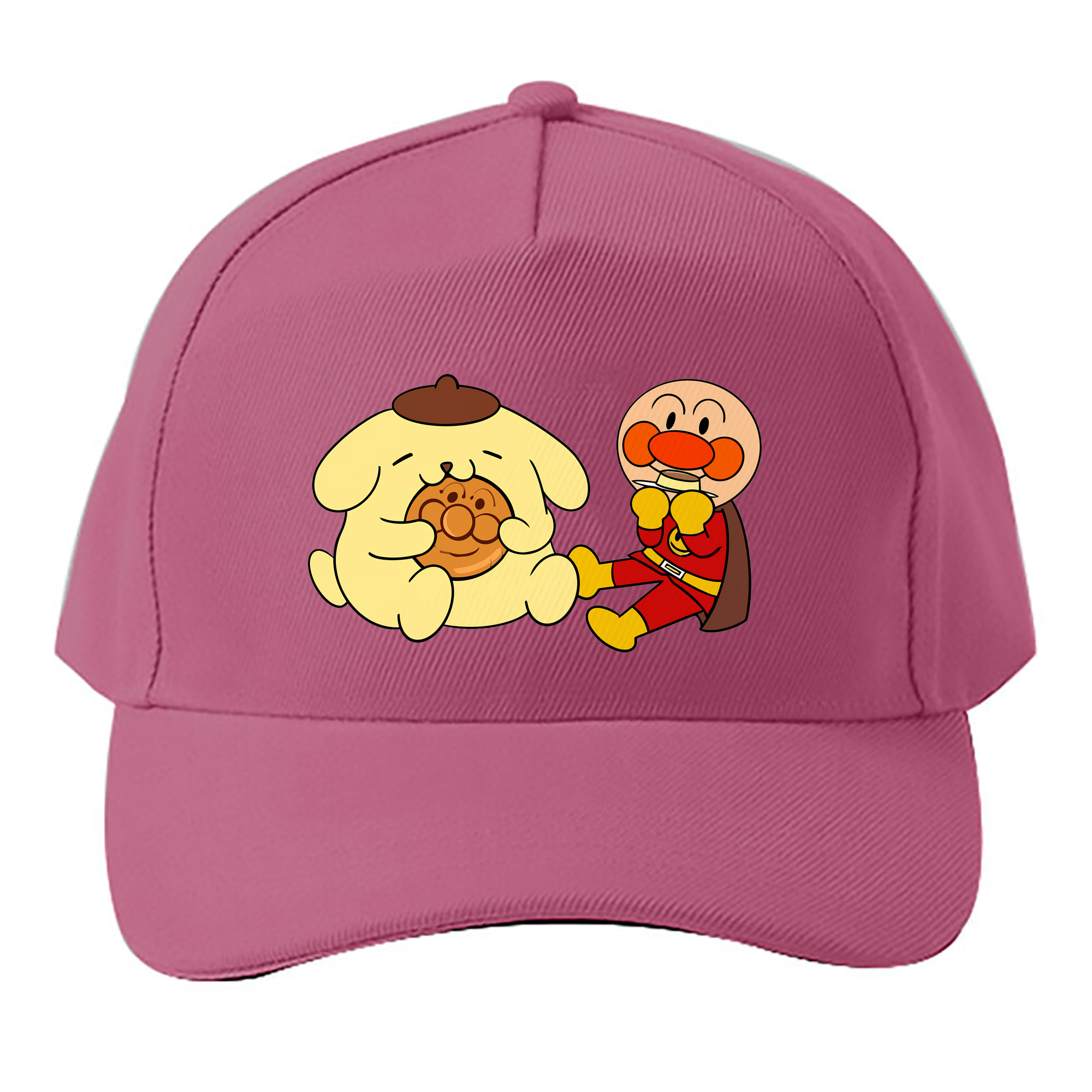 （画像用） アンパンマン Anpanman ベースボールキャップ 綿100％ 男女兼用 帽子 スポーツ